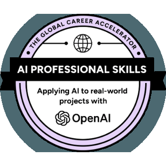 AI Professional Skills Certification